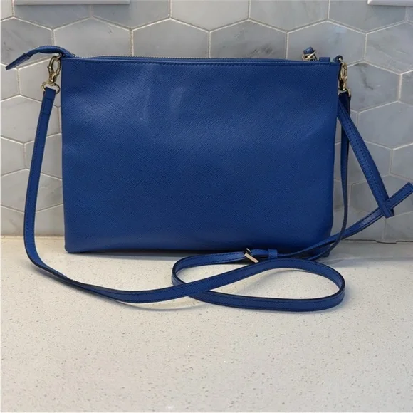 Coccinelle Blue Crossbody Bag - Picture 2 of 9